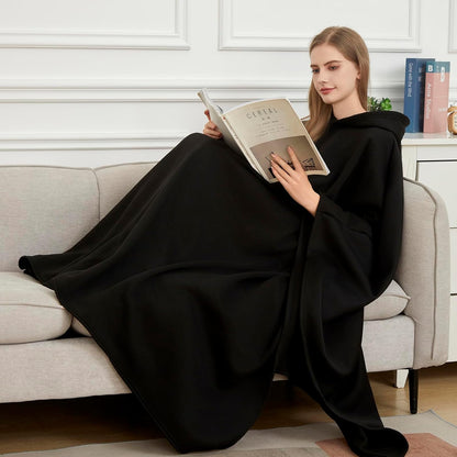 Oversized Blanket Hoodie – Loose Calming Cloak Sweatshirt, Unisex One Size – Hoodies from Comfy Lifestyle