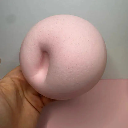 Pink Sugar Bun Slow-Rise Squishy Stress Toy - Dual-Texture Scented Stress Relief Fidget Toy – Sensory Toys from Comfy Lifestyle