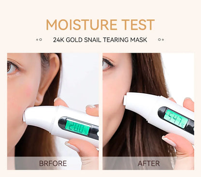 LAIKOU 24K Gold Sakura Peeling Face Mask anti Wrinkle Whitening Blackhead Removal Facial Tear off Mask Skin Care Products
