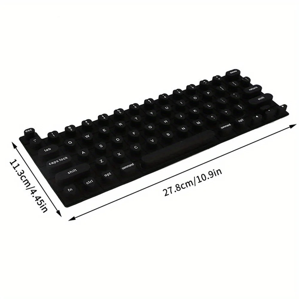 Silicone Keyboard Protector – Long Nail Friendly Typing Cover & Key Cap Guard – Keyboard Protectors from Comfy Lifestyle