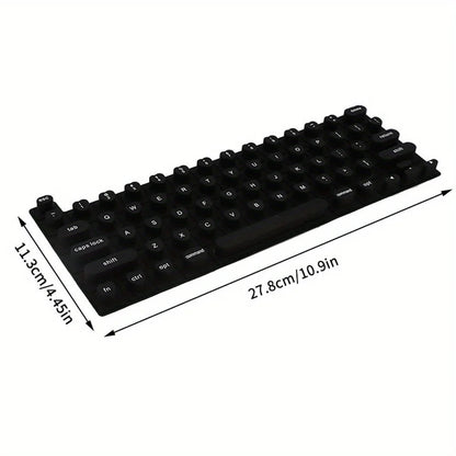 Silicone Keyboard Protector – Long Nail Friendly Typing Cover & Key Cap Guard – Keyboard Protectors from Comfy Lifestyle