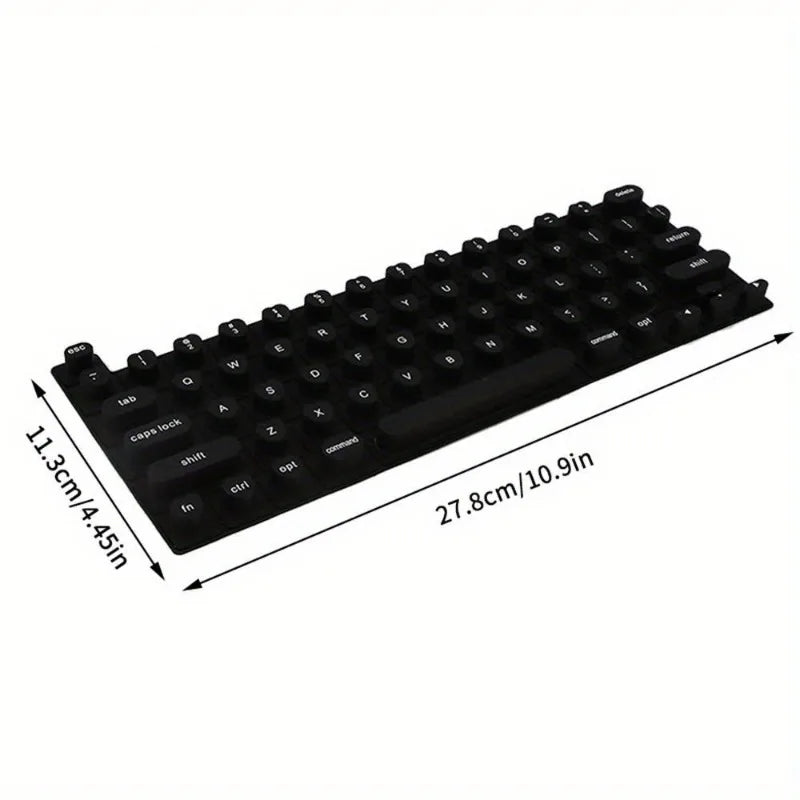 Silicone Keyboard Protector – Long Nail Friendly Typing Cover & Key Cap Guard – Keyboard Protectors from Comfy Lifestyle