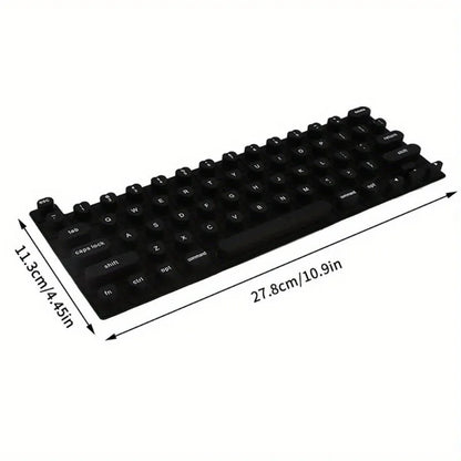 Silicone Keyboard Protector – Long Nail Friendly Typing Cover & Key Cap Guard – Keyboard Protectors from Comfy Lifestyle