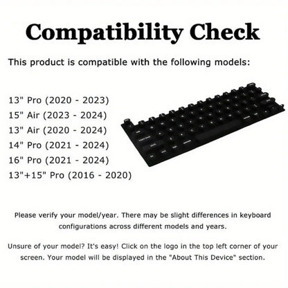 Silicone Keyboard Protector – Long Nail Friendly Typing Cover & Key Cap Guard – Keyboard Protectors from Comfy Lifestyle