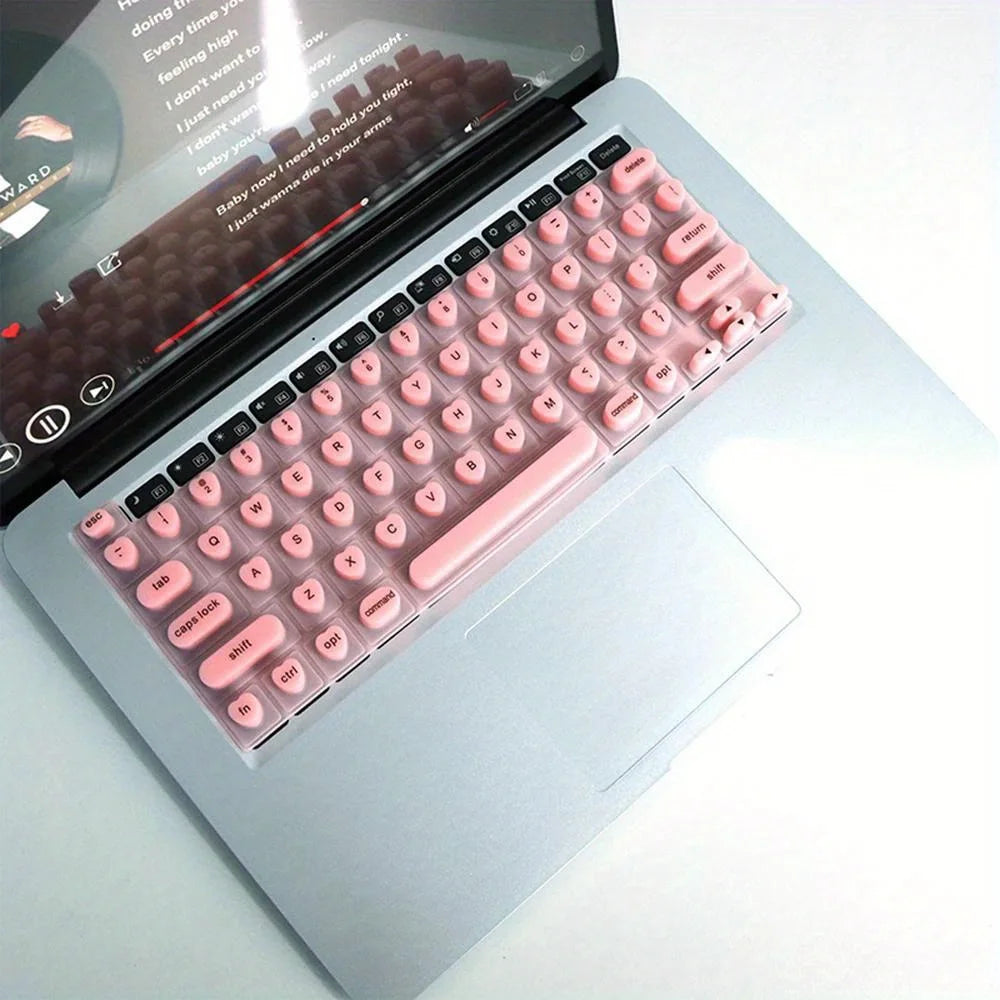 Silicone Keyboard Protector – Long Nail Friendly Typing Cover & Key Cap Guard – Keyboard Protectors from Comfy Lifestyle