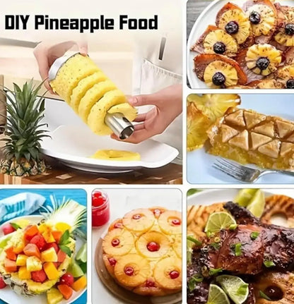 Stainless Steel Pineapple Corer & Slicer – Reinforced Blade, Multi-Use Fruit Tool – Apple Slicers from Comfy Lifestyle