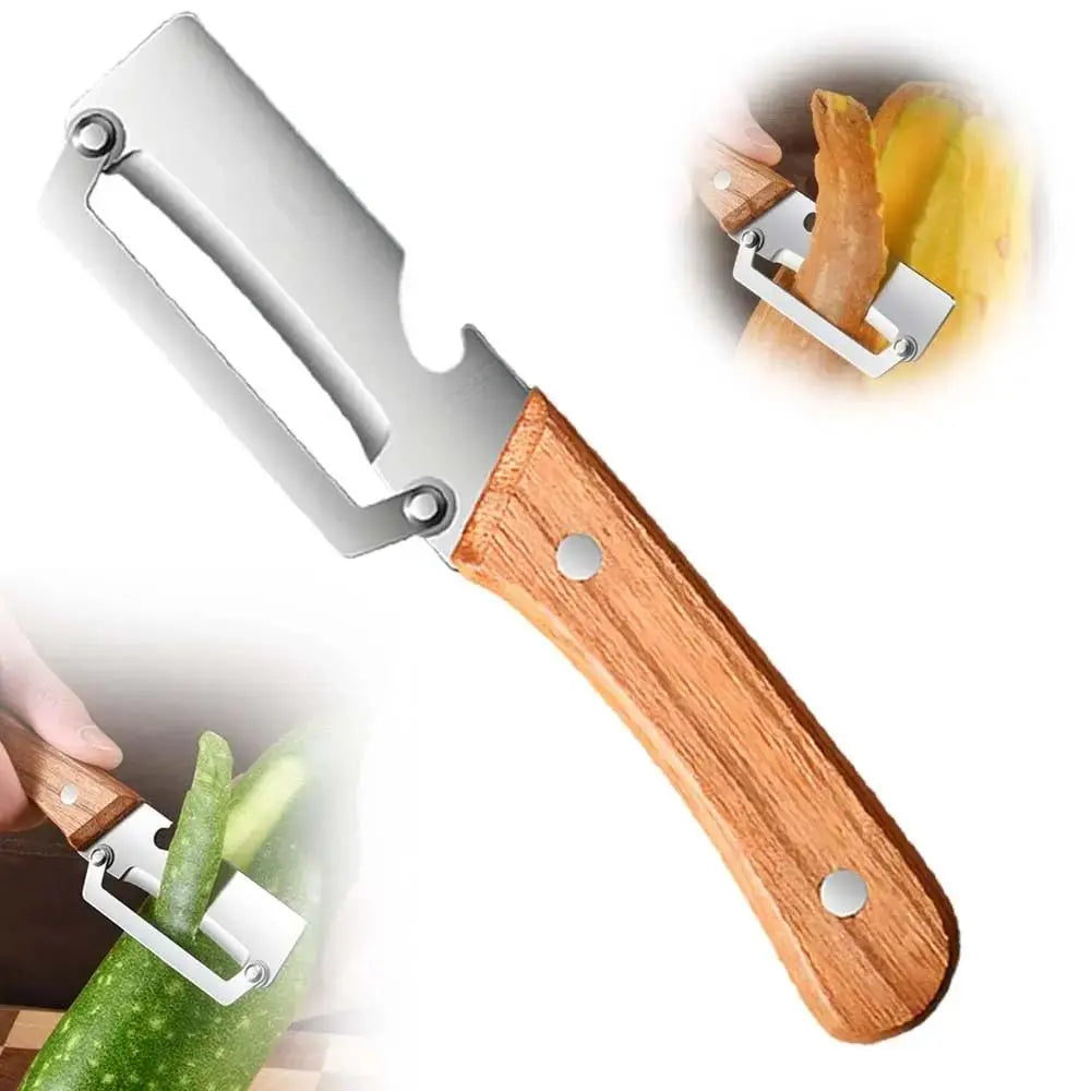 Vegetable Peeler Set (2-Pack) – Stainless Steel, Multi-Function – Food Peelers from Comfy Lifestyle