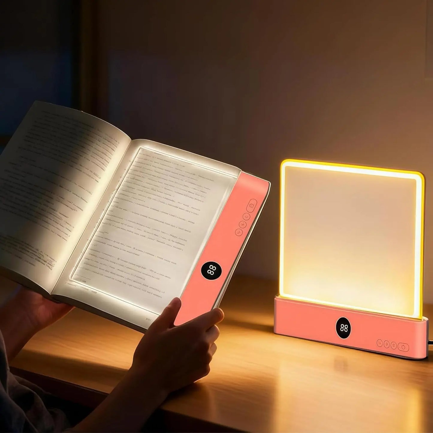 Smart LED Reading Light – Rechargeable, Dimmable Book Lamp with Auto-Off Timer – Reading Lamps from Comfy Lifestyle