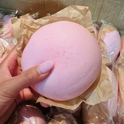 Pink Sugar Bun Slow-Rise Squishy - Dual-Texture Scented Stress Relief Fidget Toy – Sensory Toys from Comfy Lifestyle