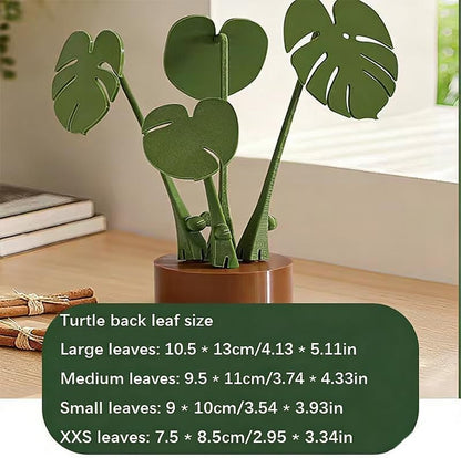 Monstera Tropical Coaster Set of 4 – Magnetic, 3D Leaf Design, Non-Slip – Coasters from Comfy Lifestyle