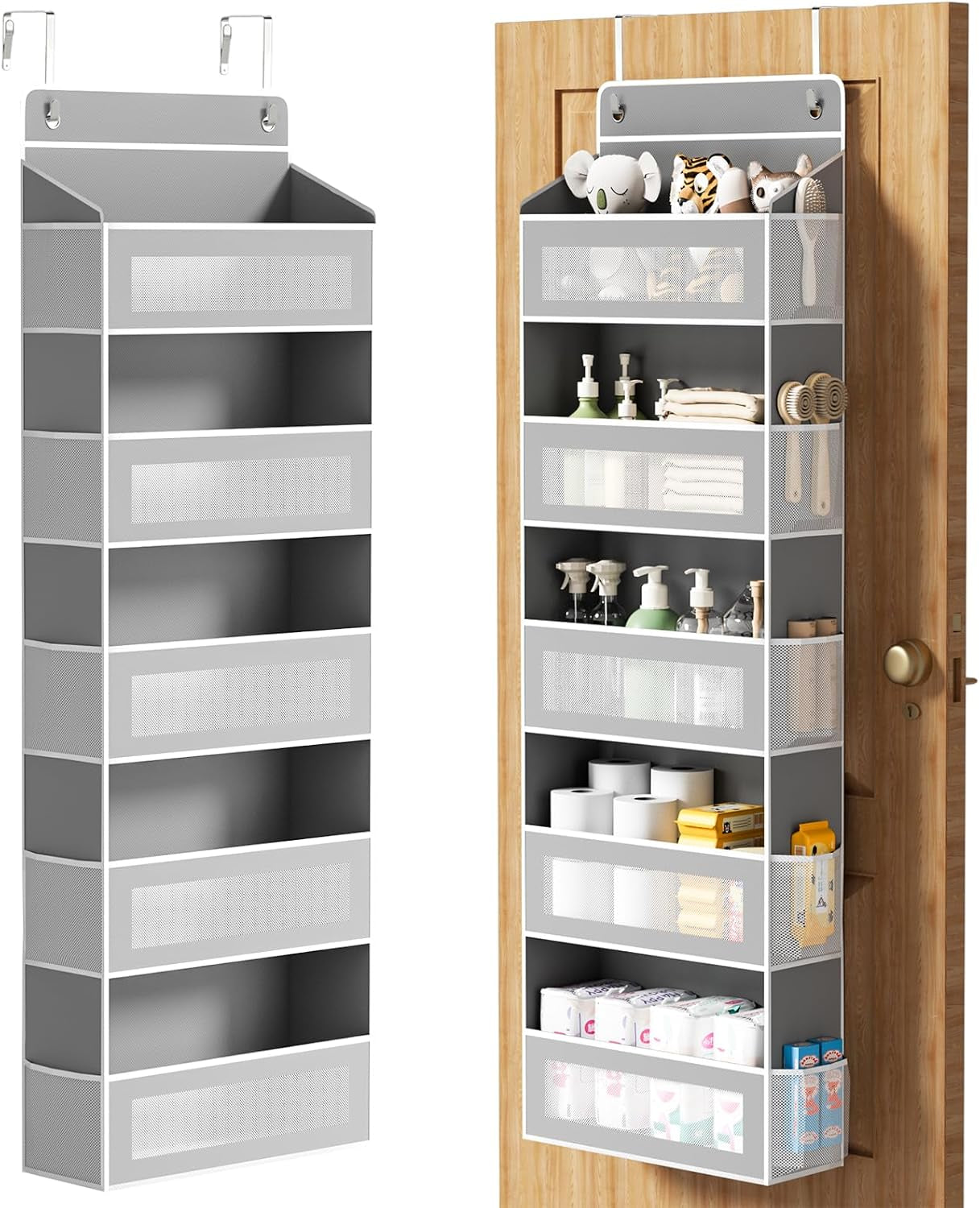 5-Tier Over Door Storage Organizer – 15 Pockets, Holds Up to 44 lbs – Household Storage Caddies from Comfy Lifestyle