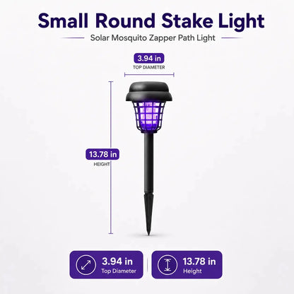 Solar Mosquito Zapper – Outdoor Insect Killer & Solar Pathway Garden Lamp – Electric Traps from Comfy Lifestyle