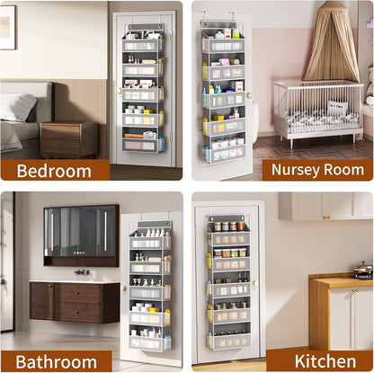 5-Tier Over Door Storage Organizer – 15 Pockets, Holds Up to 44 lbs – Household Storage Caddies from Comfy Lifestyle