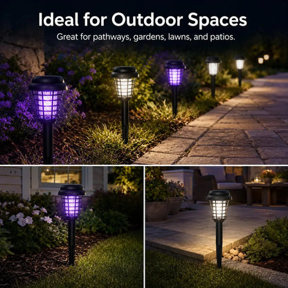 Solar Mosquito Zapper – Outdoor Insect Killer & Solar Pathway Garden Lamp – Electric Traps from Comfy Lifestyle