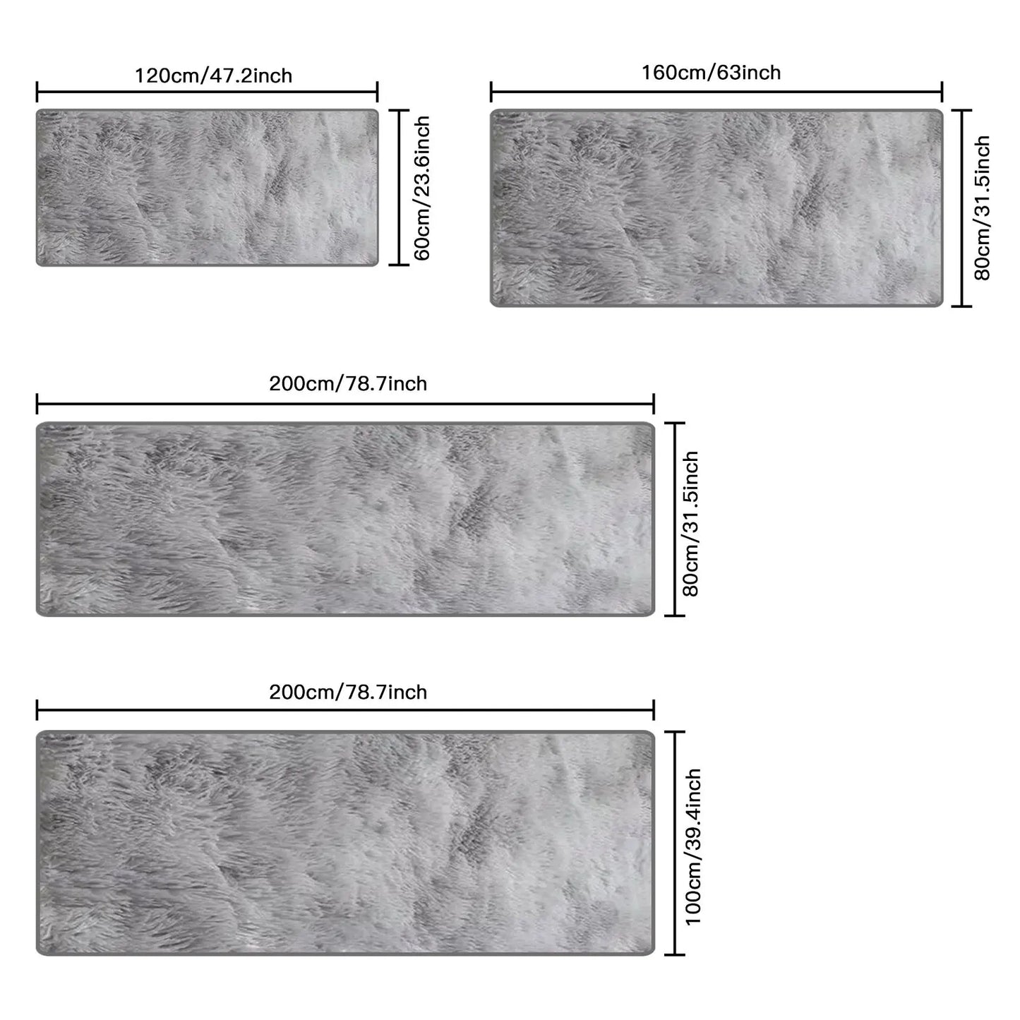 Nordic Style Soft Area Rug – Plush Wool-Style Floor Mat for Bedroom & Living Room – Rugs from Comfy Lifestyle